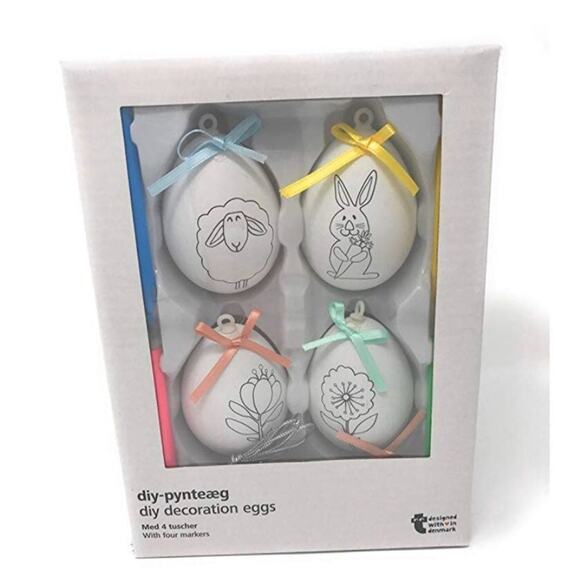 DIY Decoration Eggs with 4 Markers for Easter - Picture 1 of 2